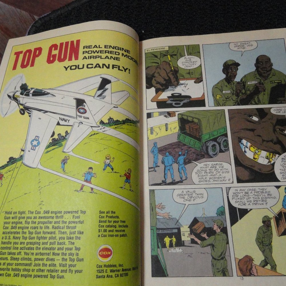 the NAM comic book illustrated Marvel magazine, vol1 no 26 Jan 89~Milita… - Picture 4 of 4